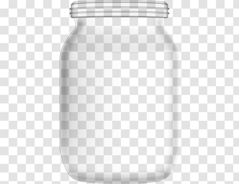Glass Jar - Bottle - Empty Vase Transparent PNG