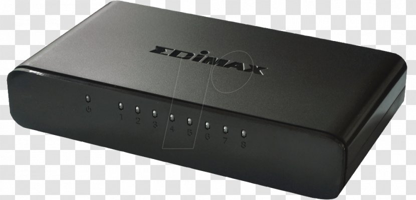 Wireless Access Points Router Network Switch Edimax Ethernet Ports Desktop Gigabit - Electronics Accessory - Multimedia Transparent PNG