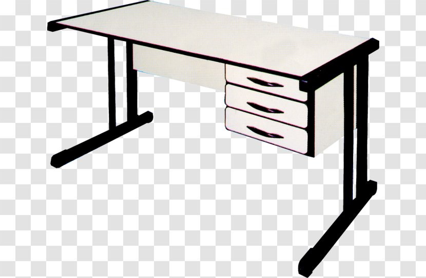 Desk Table Drawer Office Furniture Transparent PNG