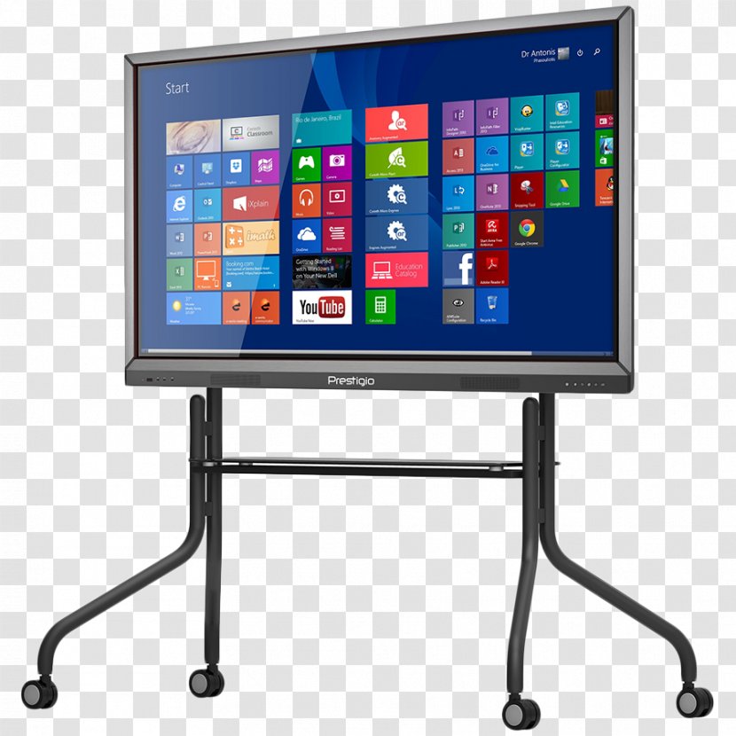 Interactive Whiteboard Interactivity Multimedia Projectors Touchscreen Computer Software - Paneli Transparent PNG