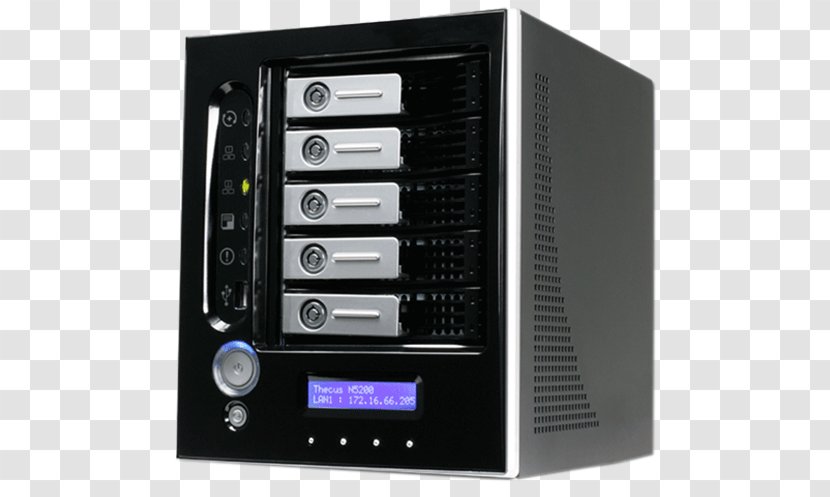 Network Storage Systems Computer Servers Data Hard Drives Thecus - Angle Box Transparent PNG