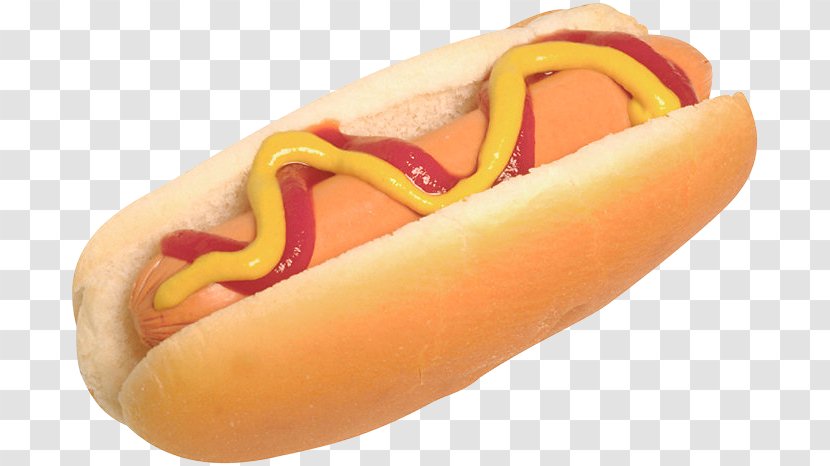Hot Dog Fast Food Bockwurst Mustard - Knackwurst Transparent PNG