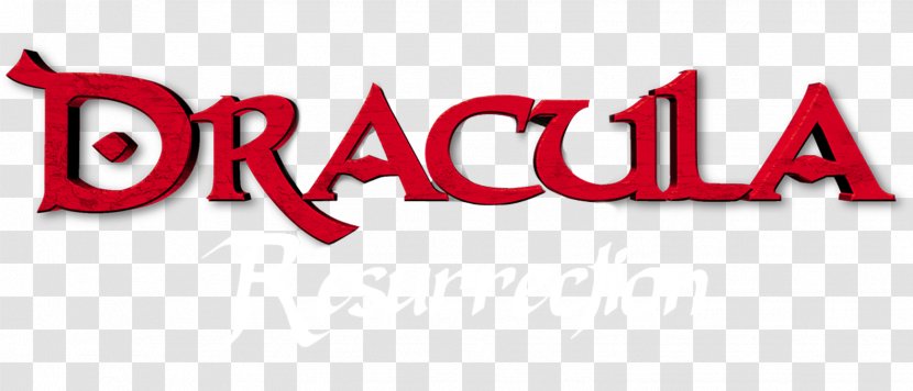 Dracula: Resurrection Logo Text Brand - File Format Header Transparent PNG