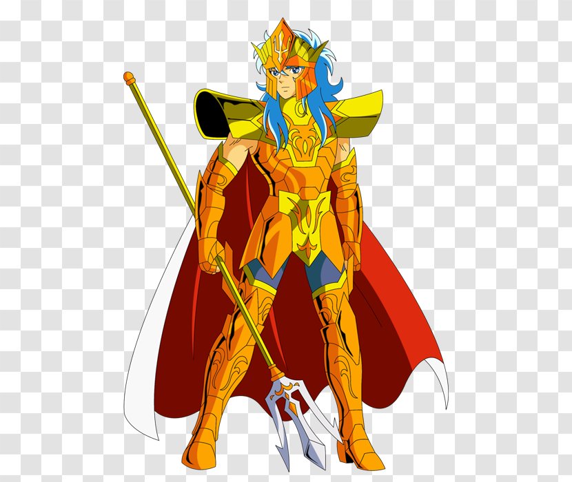 Poseidon Gemini Saga Saint Seiya: Knights Of The Zodiac Dragon Shiryū Greek Mythology - Knight Transparent PNG