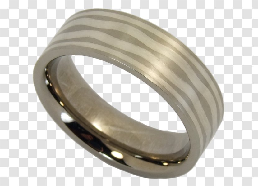 Wedding Ring Silver Mokume-gane Engagement - Metal Transparent PNG