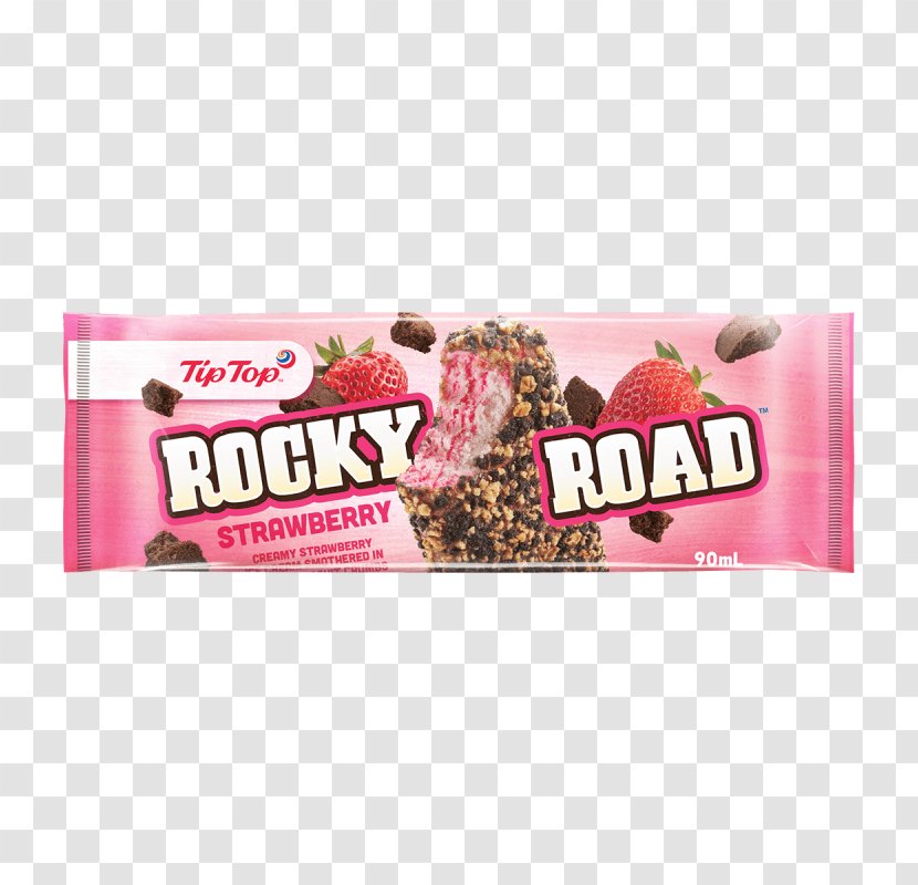 Ice Cream Flavor Pop Rocky Road - Fruit - Biscuit Stick Transparent PNG