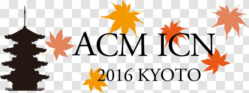 Association For Computing Machinery SIGCOMM Kyoto Information-centric Networking SIGecom - Maple Leaf Transparent PNG