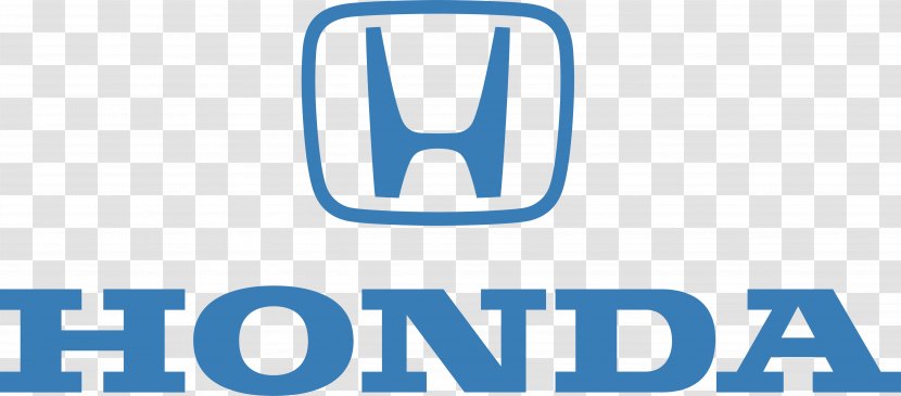 Honda Logo Car Decal Sticker - Blue Transparent PNG