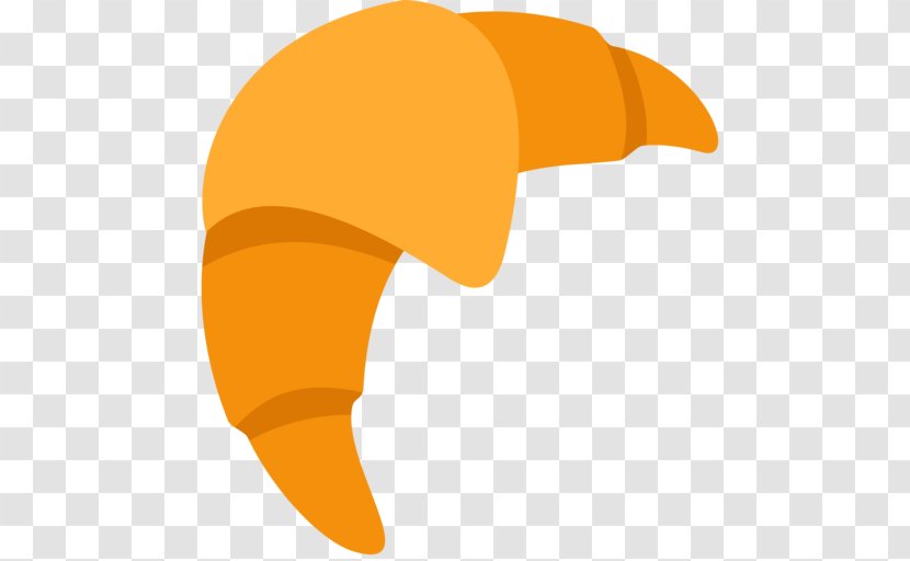 Croissant Dango Italian Cuisine Emoji Meaning - Yellow - Сroissant Transparent PNG