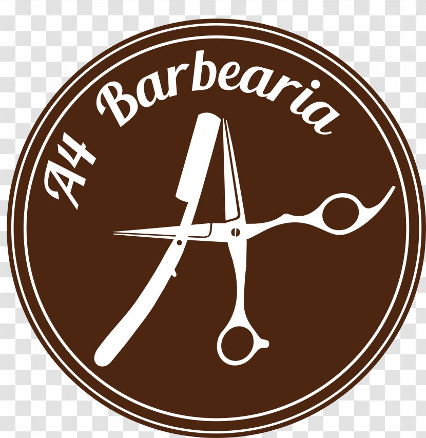 A4 Barbearia Pizzaria San Luca Barber Logo - Home Accessories - Badge Transparent PNG