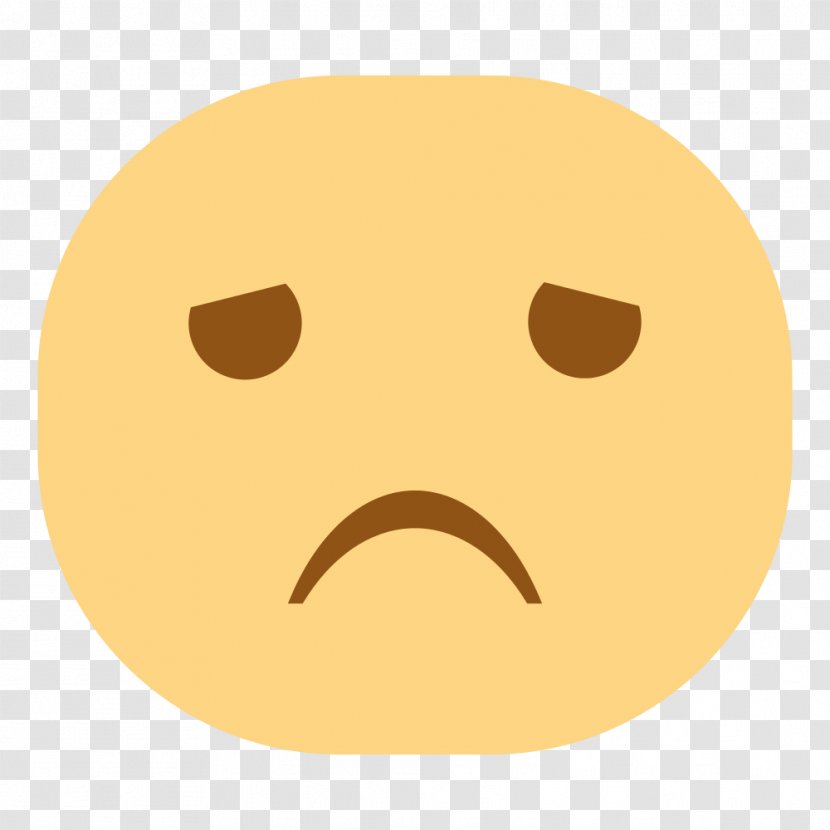 Emoticon Smiley Face Facial Expression - Smile - Sad Transparent PNG