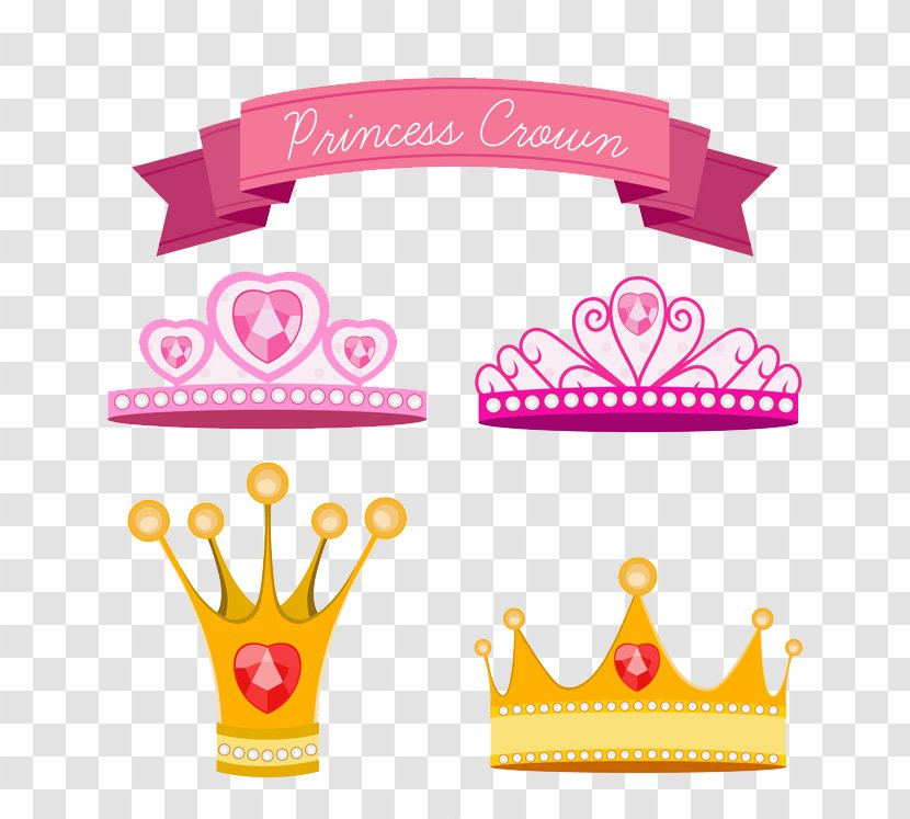 Crown Royal Family Princess - Painted Transparent PNG