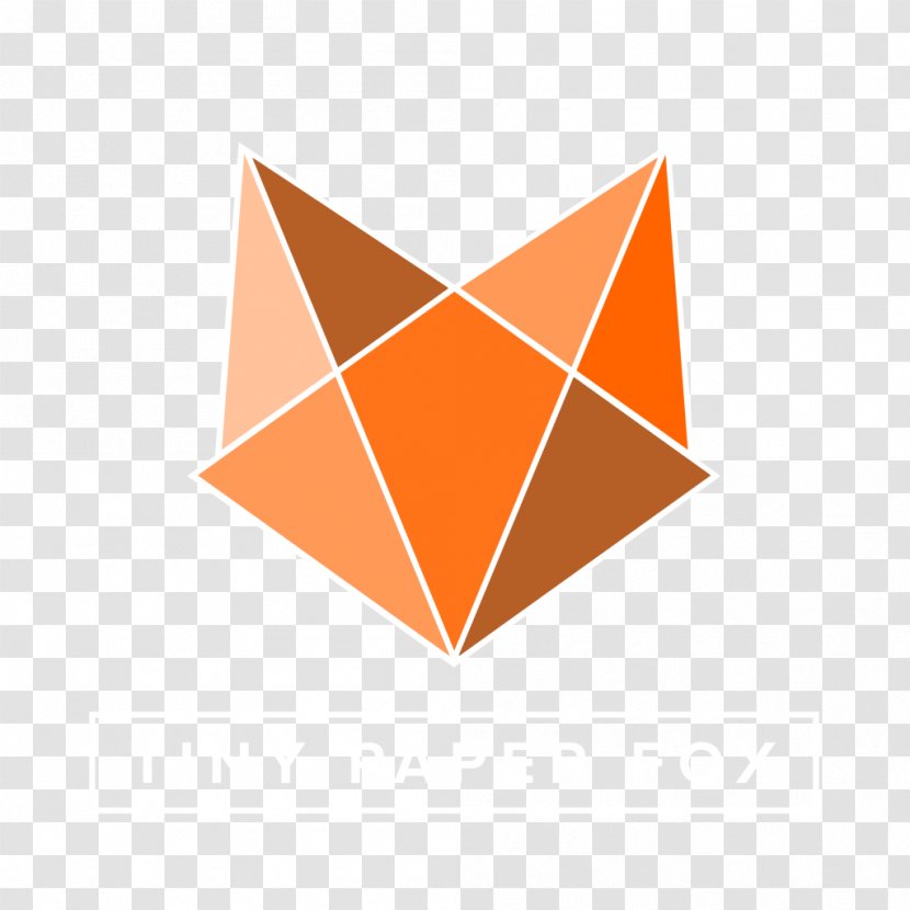 Paper Model Logo Fox - Symmetry - Hand-painted Transparent PNG