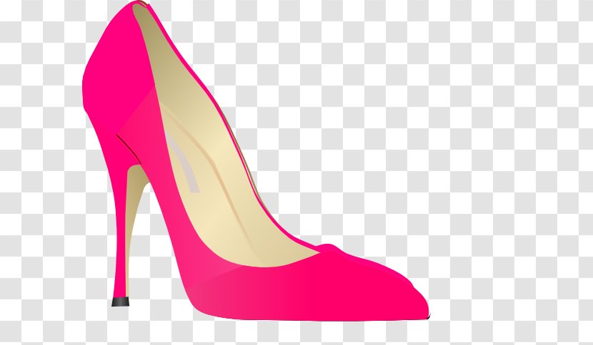 High-heeled Footwear Shoe Clip Art - Basic Pump - High Attendance Cliparts Transparent PNG