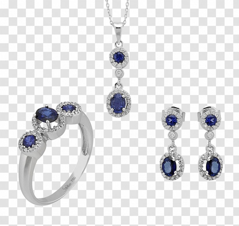 Sapphire Earring Charms & Pendants Jewellery Diamond - Brilliant Transparent PNG