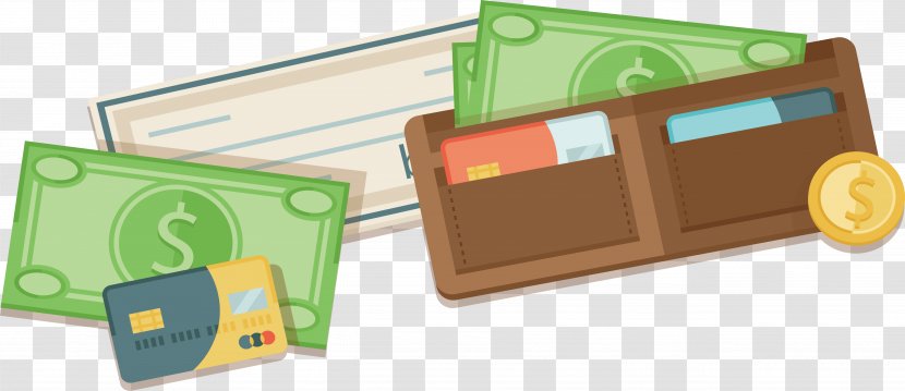 Wallet Handbag - Money - Scattered Wallets Transparent PNG