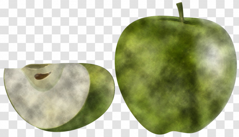 Green Fruit Apple Plant Pear Transparent PNG