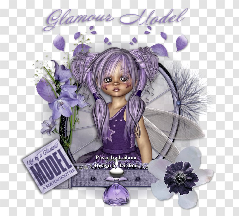 Doll Character Figurine Fiction - Violet - Script Transparent PNG