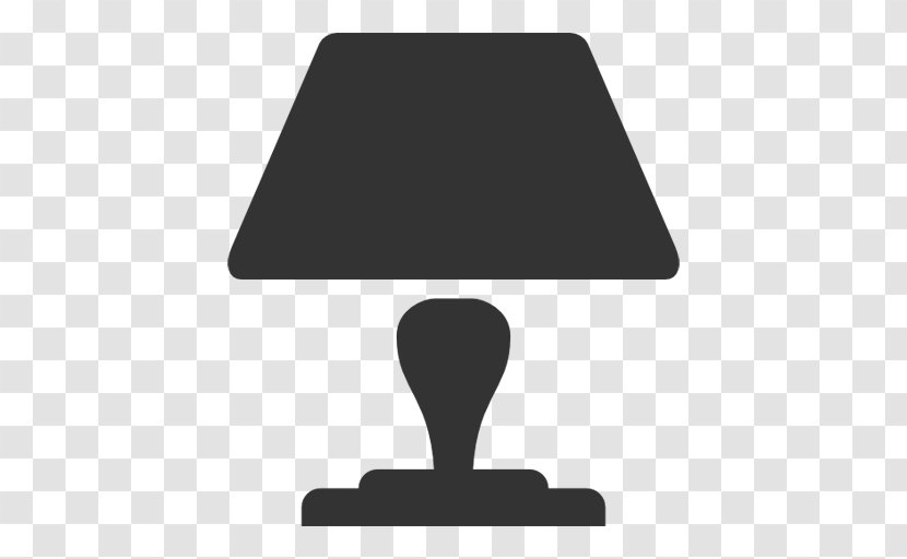 Bedside Tables Light Lamp - Black - Table Transparent PNG