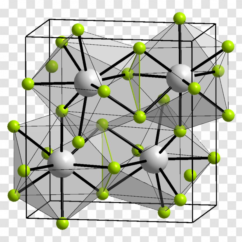Yttrium(III) Fluoride Crystal Structure Oxide Transparent PNG