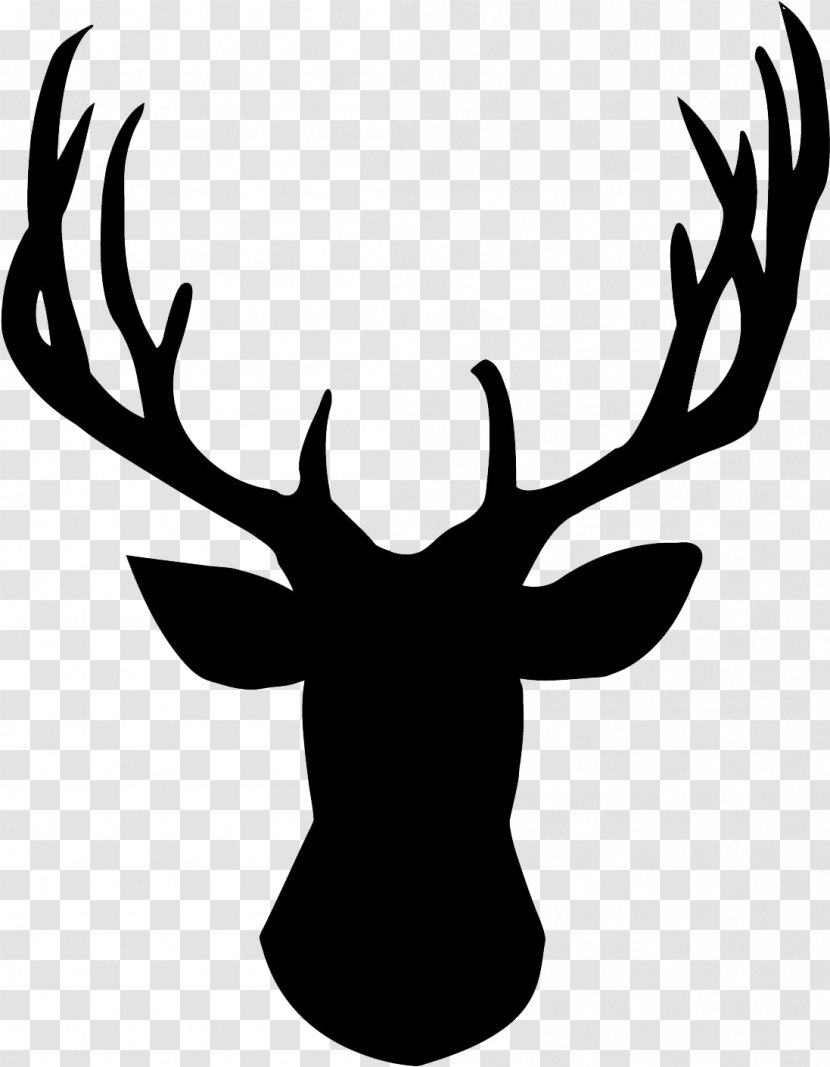 Reindeer Stencil Moose Papercutting - Elk - Fawn Silhouette Deer Hunting Transparent PNG