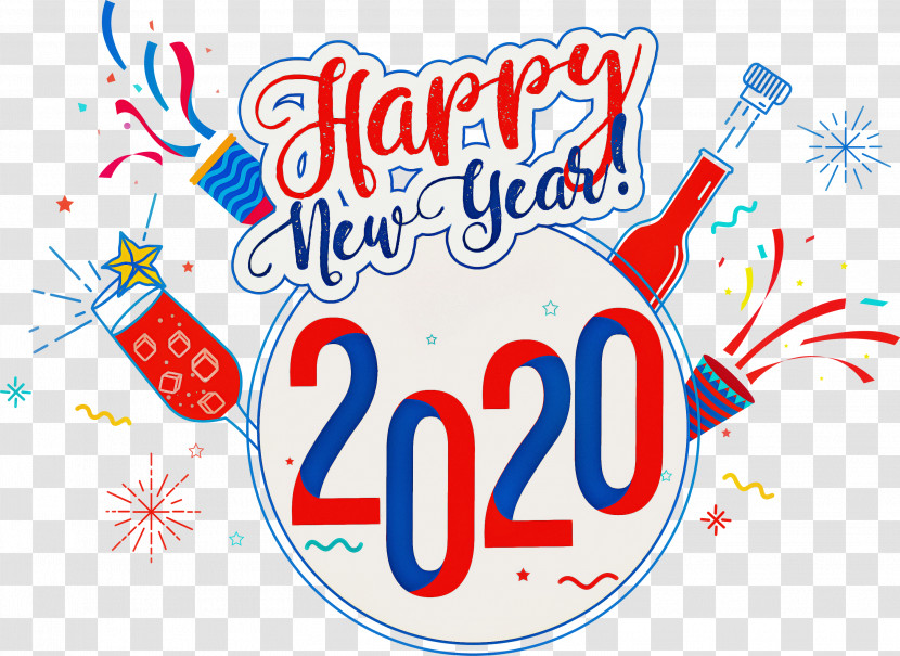 Happy New Year 2020 Happy 2020 2020 Transparent PNG