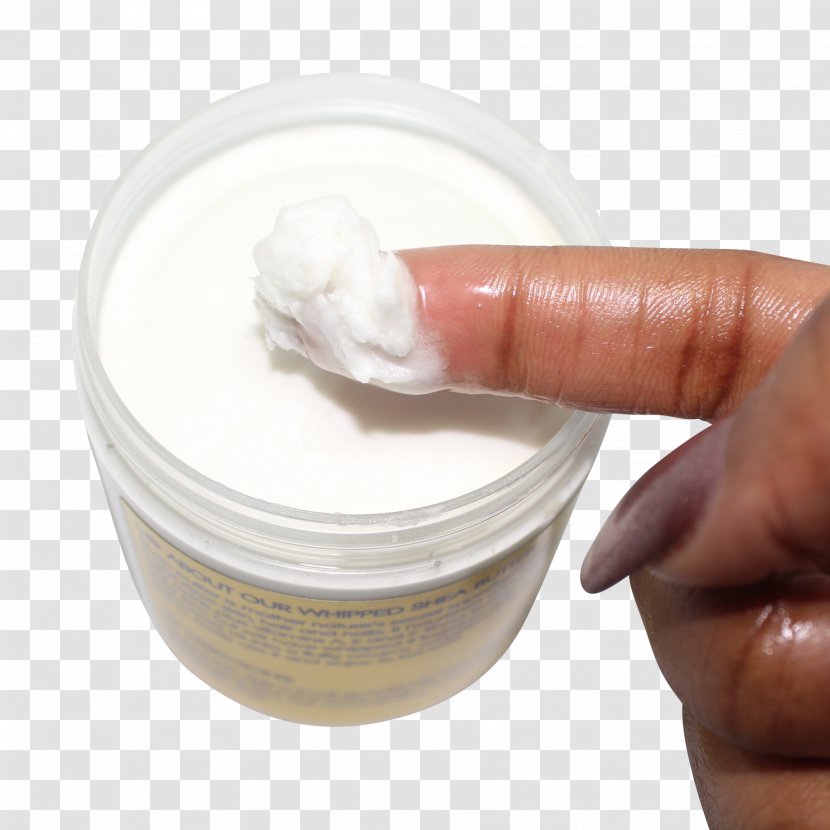 Cream Shea Butter Comb Hair - Ingredient Transparent PNG