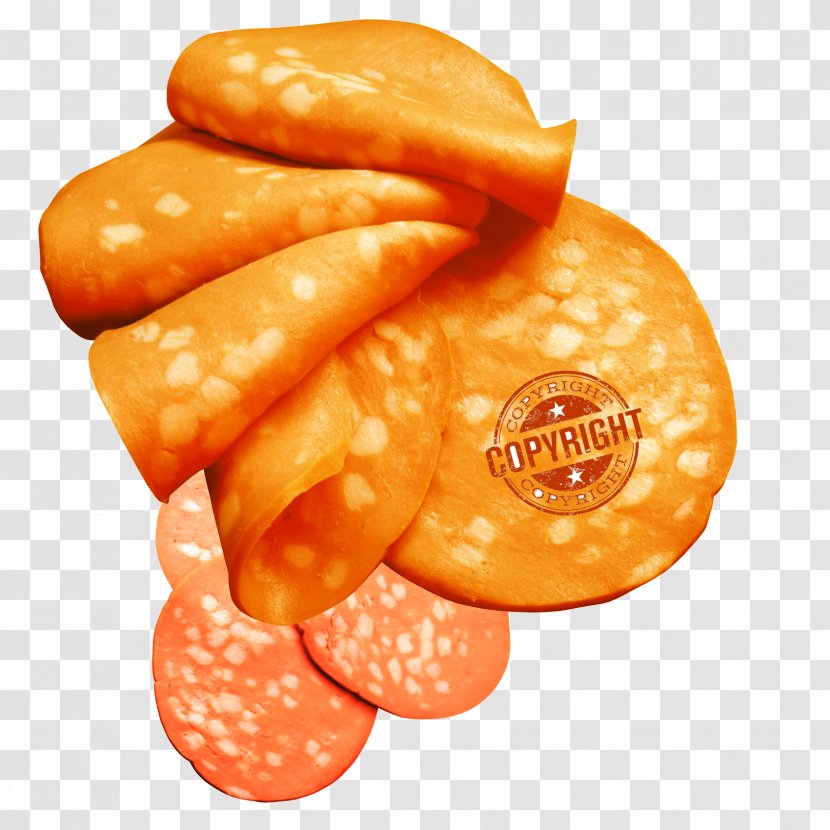 Sausage Ham Knackwurst Kielbasa - Orange - In Kind Transparent PNG