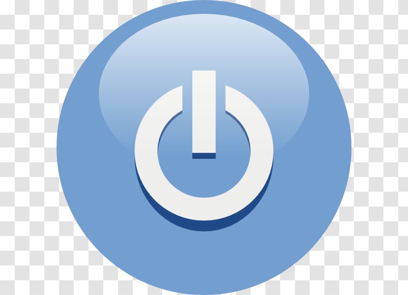 Button Clip Art - Symbol - POWER Transparent PNG