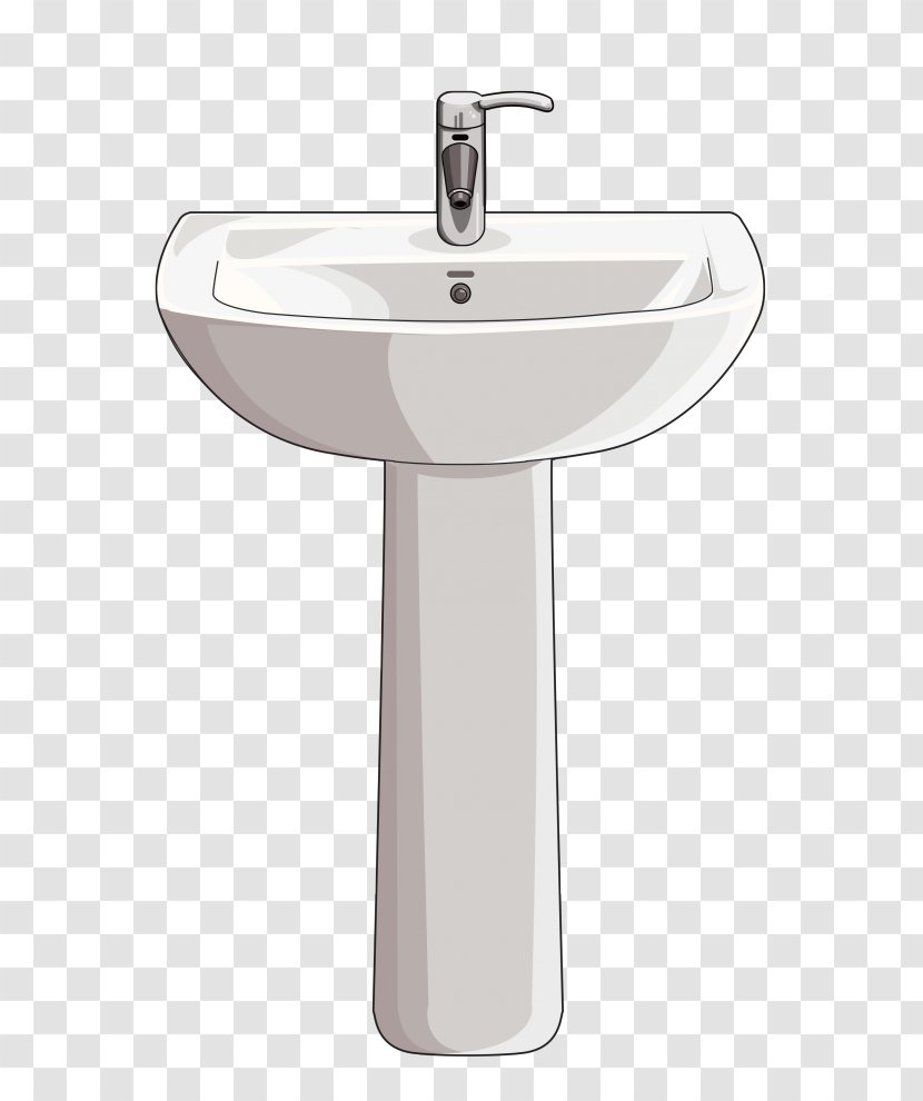 Bowl Sink Bathroom Toilet Faucet Handles & Controls - Kitchen Transparent PNG