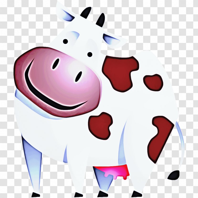 Tooth Cartoon - Livestock Dairy Cow Transparent PNG