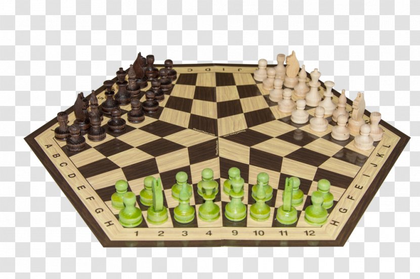 Chess Piece Three-player Set Chessboard Transparent PNG