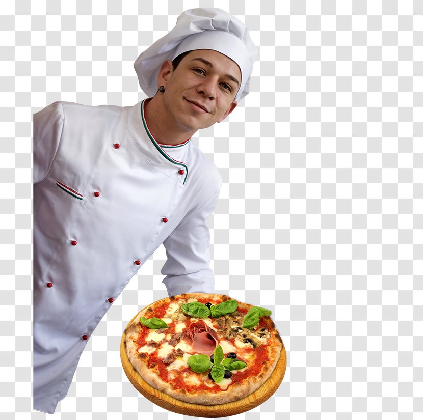 Neapolitan Pizza Italian Cuisine Chef - Summer Discount For Artistic Characters Transparent PNG