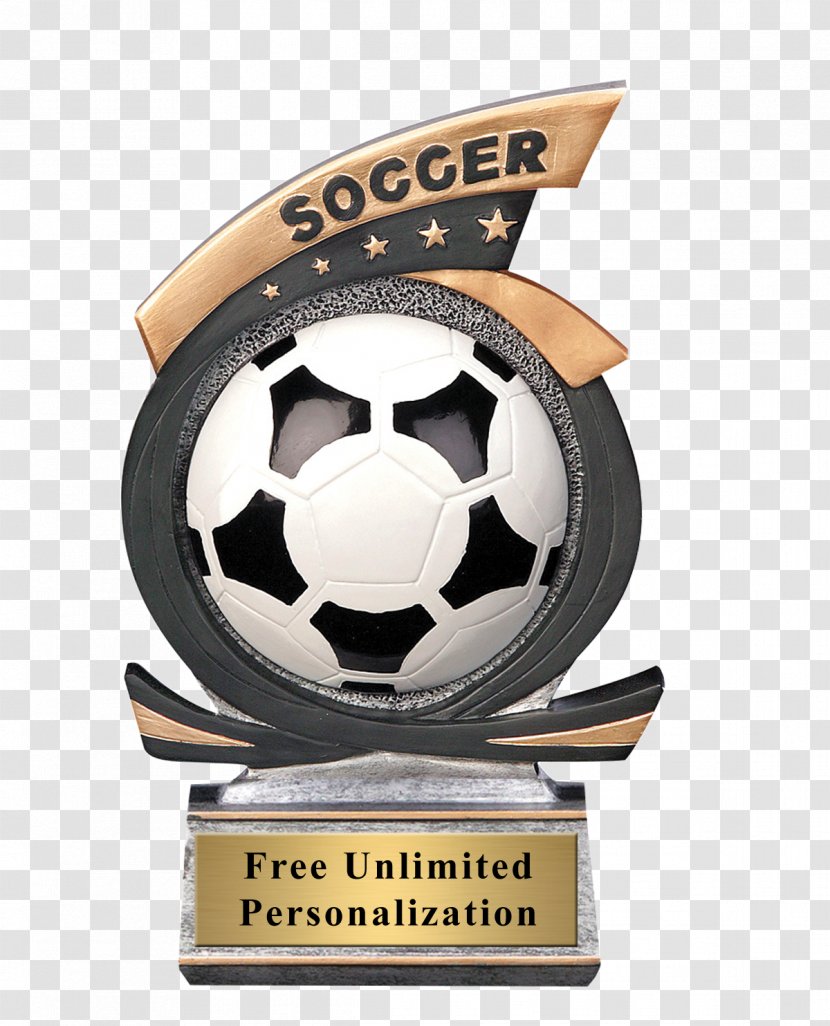 Trophy Football Award Medal - Pallone Transparent PNG