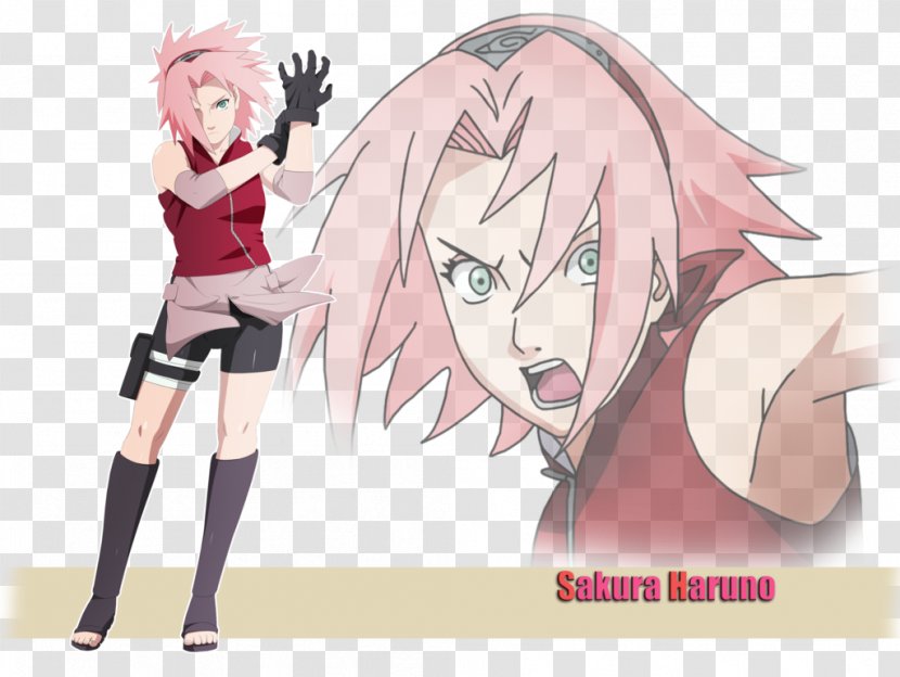 Sakura Haruno Naruto Image Sasuke Uchiha Drawing - Cartoon Transparent PNG