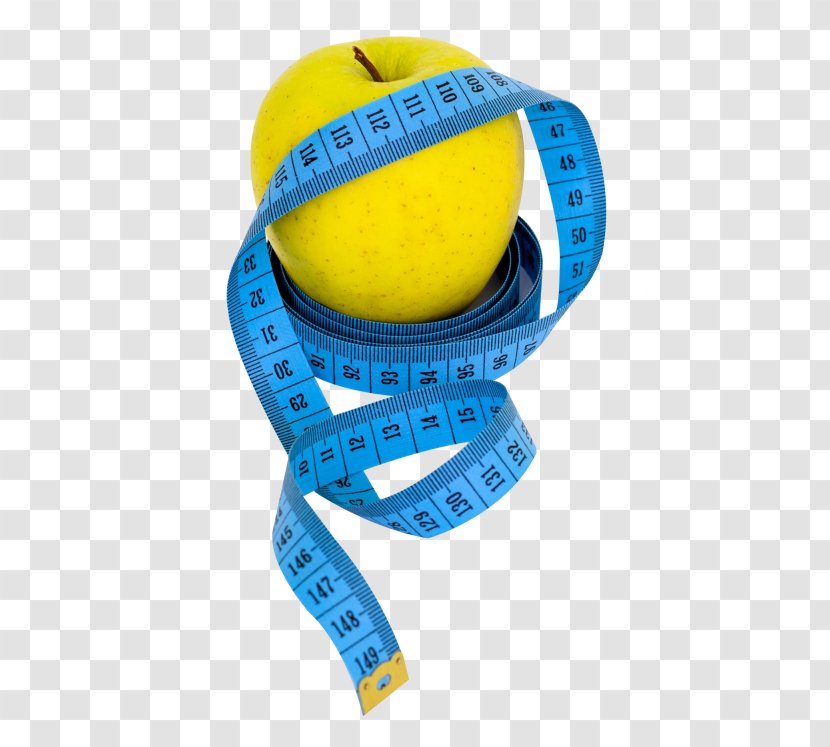 Tape Measures Measurement Apple Image - Electric Blue Transparent PNG