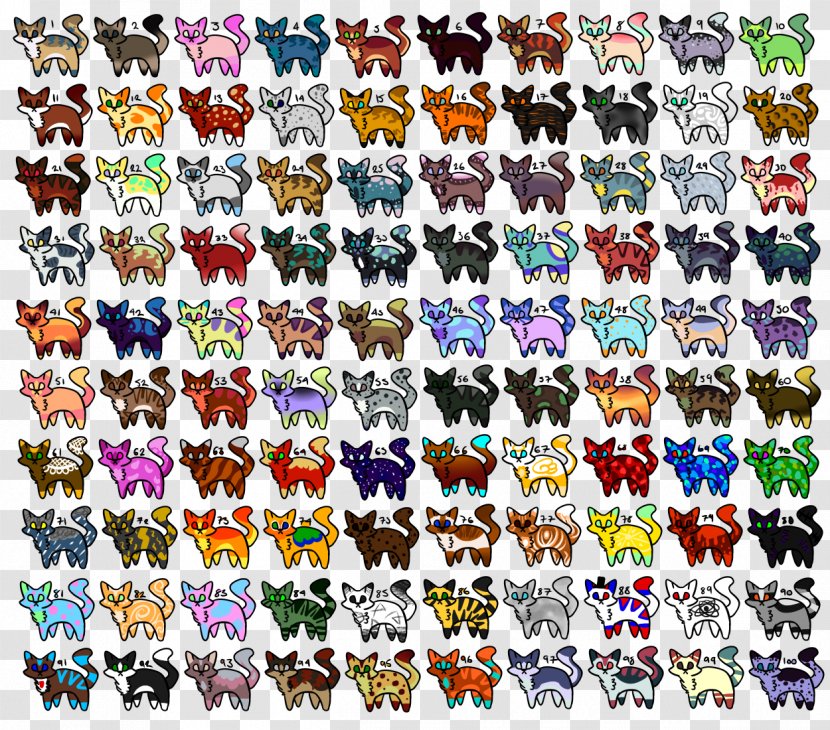 Cat DeviantArt Warriors Pattern Transparent PNG