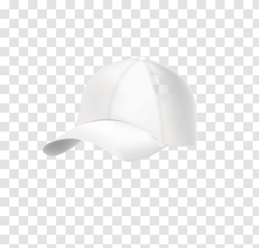 Cap White Hat Pattern - Baseball Transparent PNG