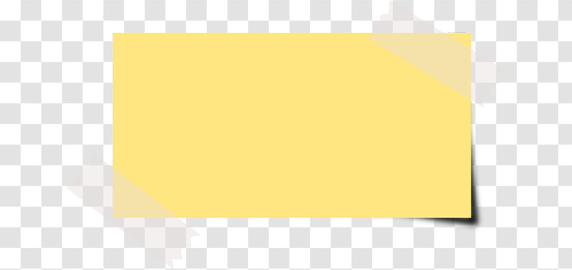 Paper Square Area Pattern - Tree - Pale Yellow Notes Transparent PNG