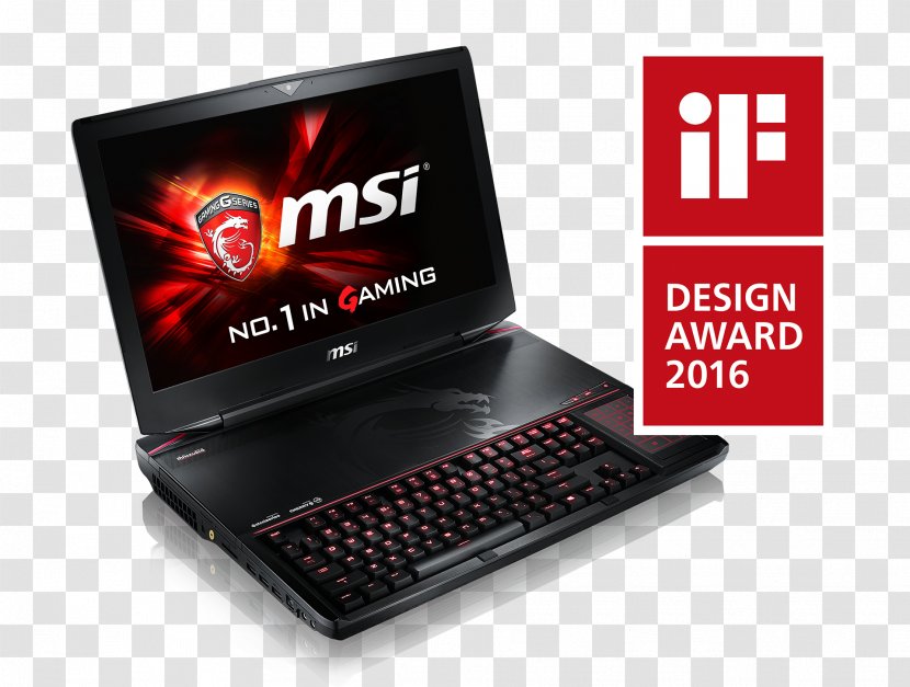 Laptop Graphics Cards & Video Adapters Micro-Star International MSI GT80 Titan SLI GT80S Transparent PNG