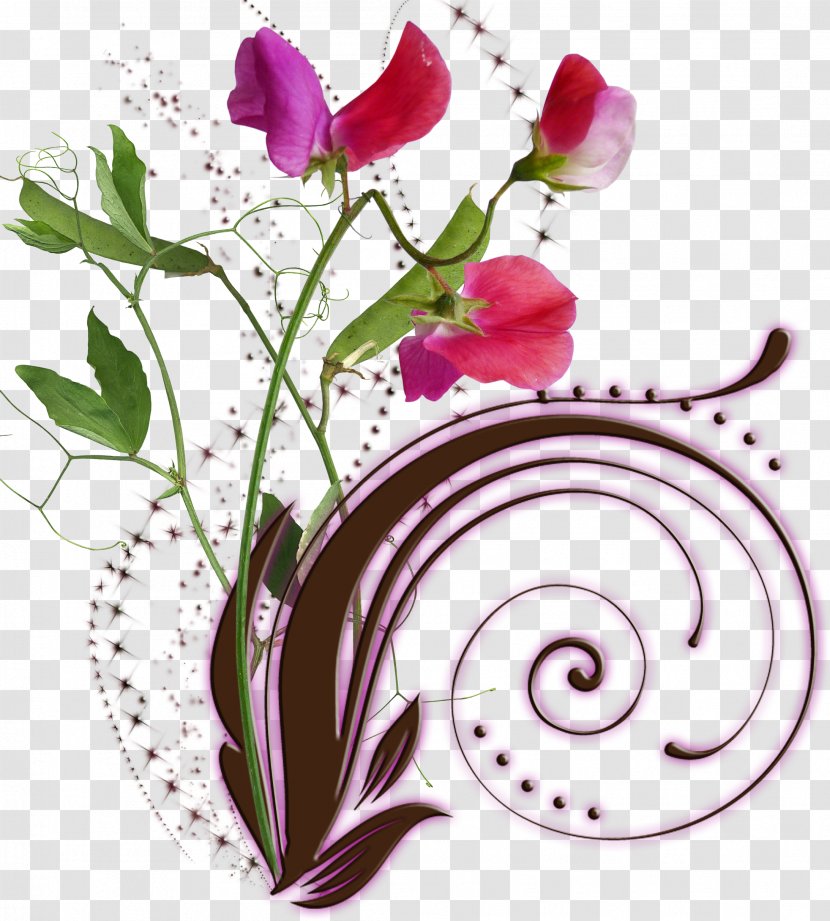 Flower Blog Floral Design Clip Art - Magenta Transparent PNG