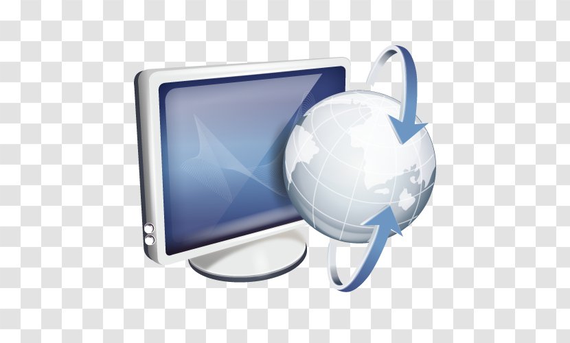 Information Host Data Software Server - Blue Business Computer Earth Transparent PNG