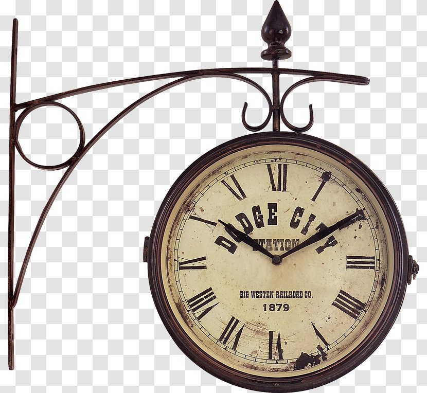 Station Clock Alarm Clocks Mantel Table - Old Fashioned Transparent PNG