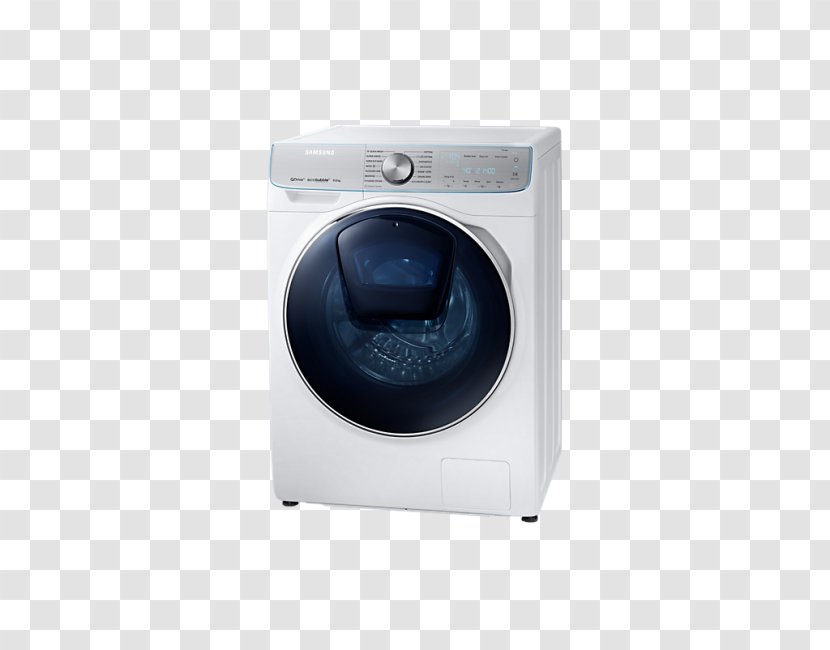 Washing Machines Samsung WW8800 QuickDrive WW7800M 8.5kg Add-Wash Machine & 6kg Dryer Combo - Washer Transparent PNG