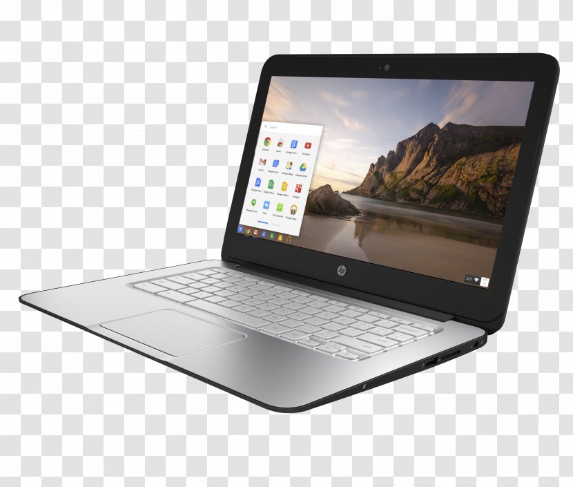 Laptop HP Chromebook 11 G4 Celeron Chrome OS - Multimedia Transparent PNG