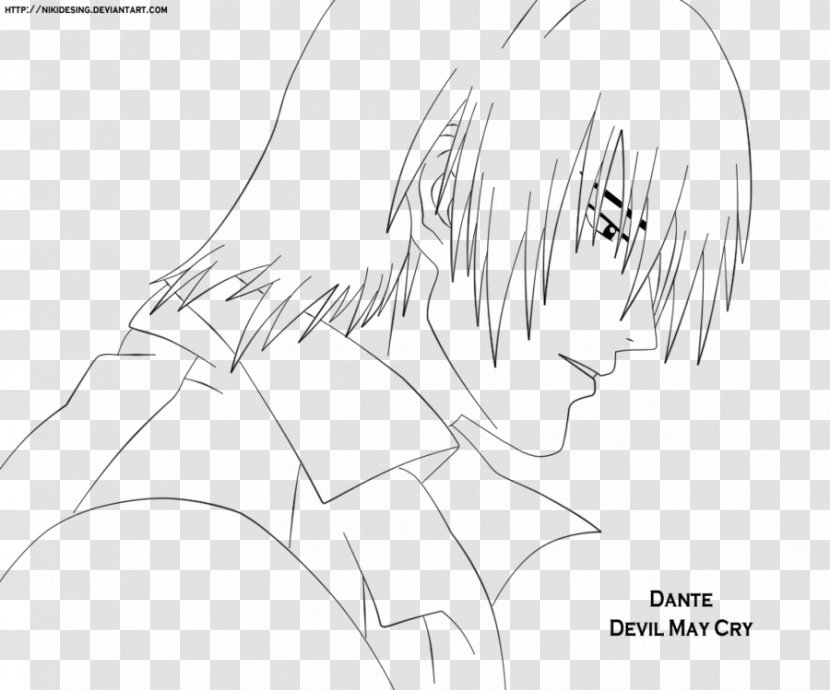 Line Art /m/02csf Drawing Nose - Frame - Dmc Trish Transparent PNG