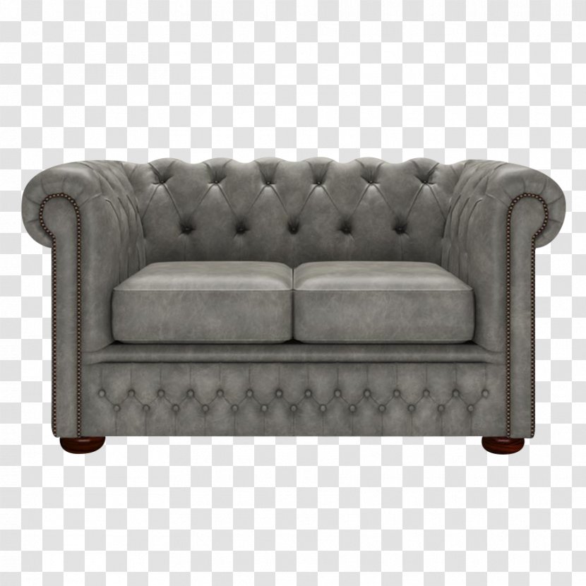 Loveseat Ellington Club Chair Couch Furniture - Chesterfield Transparent PNG