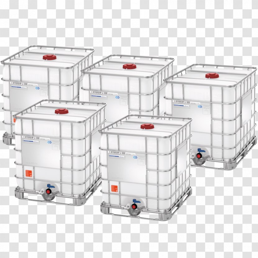 Intermediate Bulk Container Plastic Intermodal Cargo - Polyethylene - Water Storage Transparent PNG
