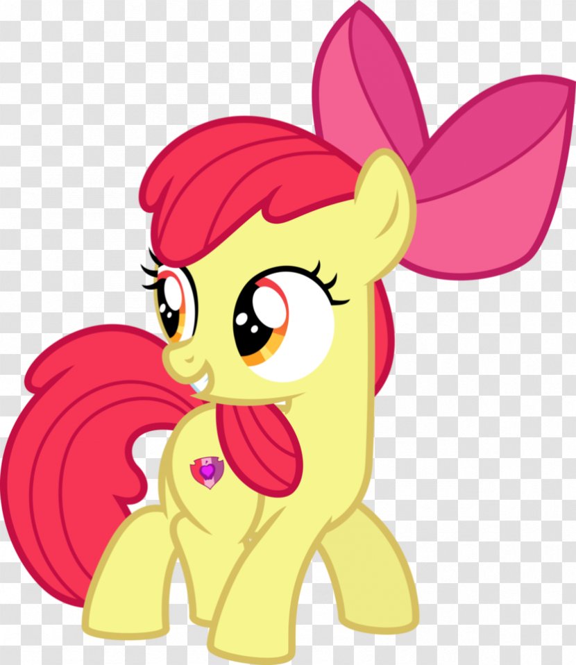 Apple Bloom Pony Spike Applejack Rainbow Dash - Cartoon - Vector Transparent PNG