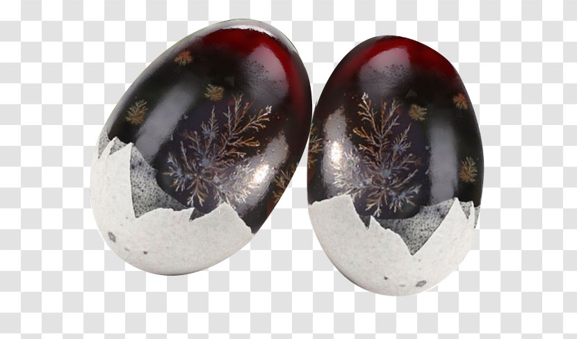 Chicken Century Egg - Silver - Two Transparent PNG